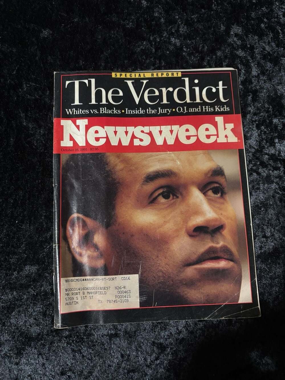 Newsweek Magazine October 16 1995 OJ Simpson .